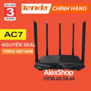 [Chính Hãng BH 3 Năm] Tenda AC7 Thiết Bị Phát Wifi AC1200M Băng Tần Kép 2.4G và 5G